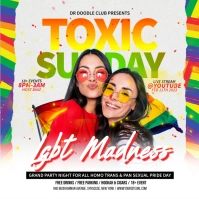 LGBT Sunday Instagram Post template