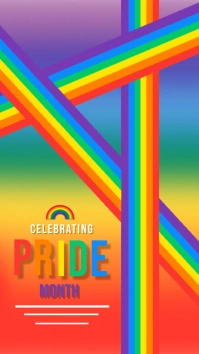 LGBTQ Pride Month Instagram Story Template