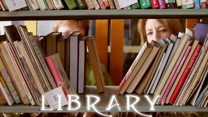 library books video Template | PosterMyWall