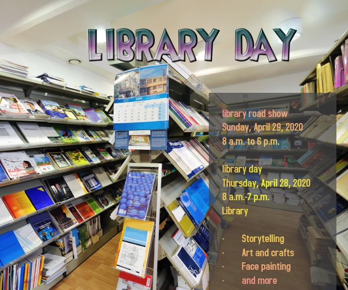 Copy of Library Day | PosterMyWall