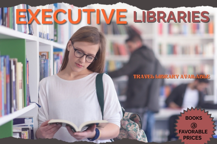 Copy of LIBRARY POSTER/ EDUCATIONAL FLYER | PosterMyWall