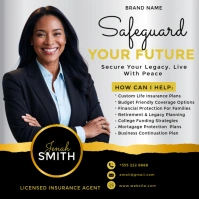 LICENSED INSURANCE AGENT Instagram Post template