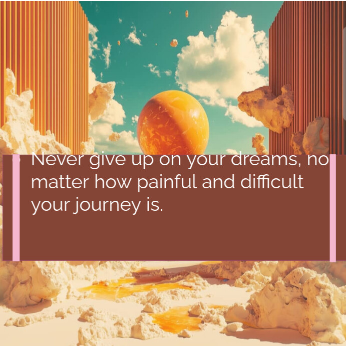 Life's journey Instagram 帖子 template