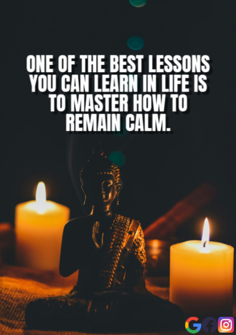 Life Lesson Sign LIFE AND LESSON QUOTE TEMPLATE | PosterMyWall