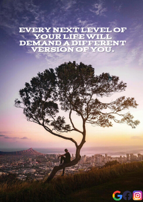 LIFE AND VERSION QUOTE TEMPLATE A4