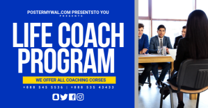 life coach Facebook Shared Image template