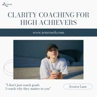 Life Coach Design Quadrado (1:1) template