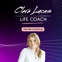 Life Coach post Persegi (1:1) template