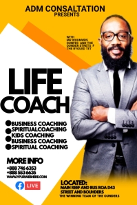 Life Coach Program Designs Life Coaching Brochure Design Life Coach Instagram Post Templates