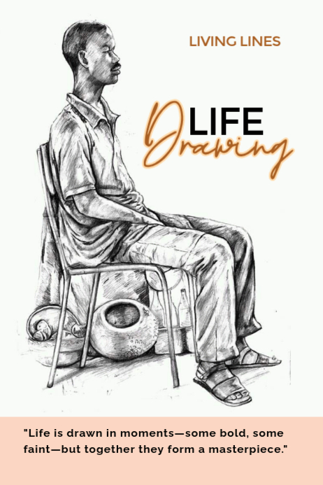 Life Drawing Poster Template | PosterMyWall