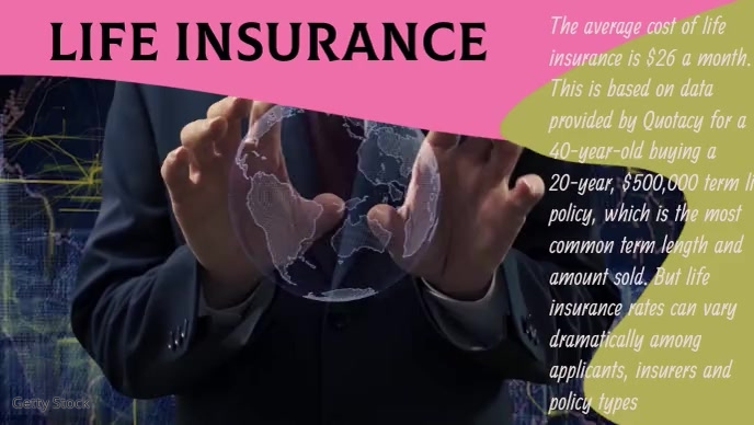 Life Insurance Design Copy of life insurance | PosterMyWall