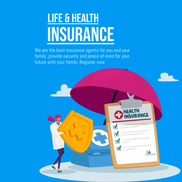 Life Insurance Design Life insurance Template | PosterMyWall