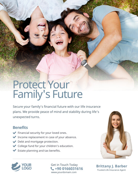 Copy of Life Insurance Flyer Ad Adverstisement | PosterMyWall
