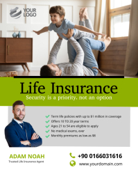 Life Insurance Flyer Poster Template | PosterMyWall