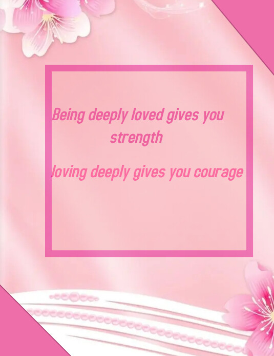 Life motivation template Flyer (US Letter)