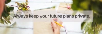 LIFE QOUTES LinkedIn Banner template