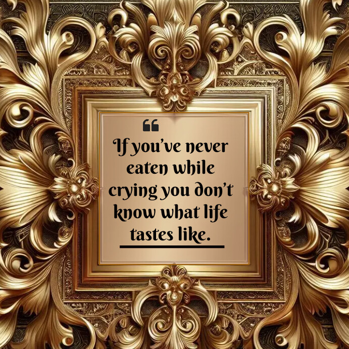 Life Quote Design Life Quote Template | PosterMyWall