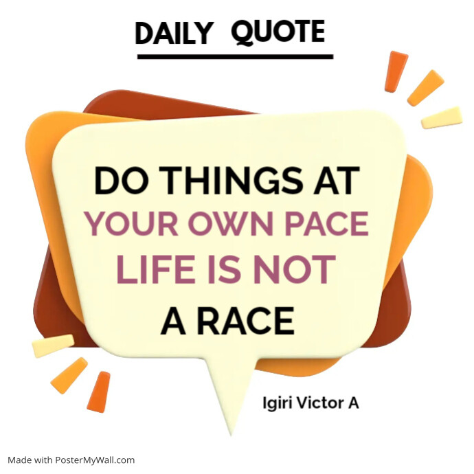 Life Quote Design LIFE QUOTE Template | PosterMyWall