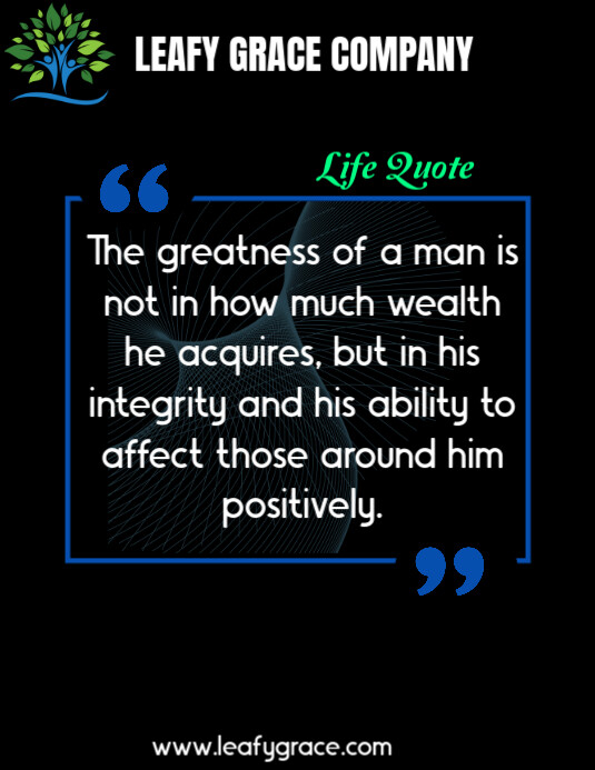 Life Quotes Ad Pamflet (VSA Brief) template
