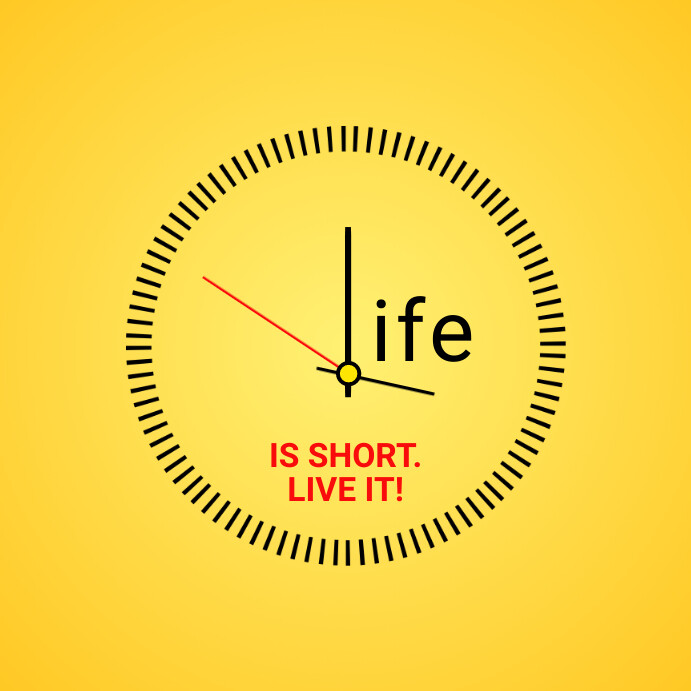 Life Quotes Instagram Post template