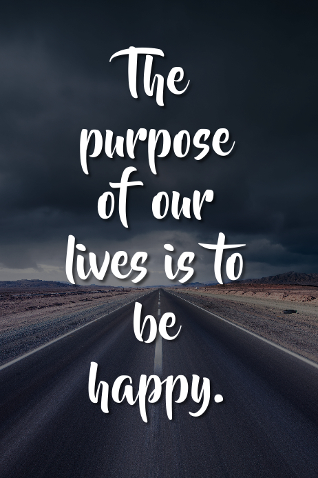 Life Quote Design Life quotes Template | PosterMyWall