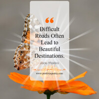 Life Quotes Instagram Post template