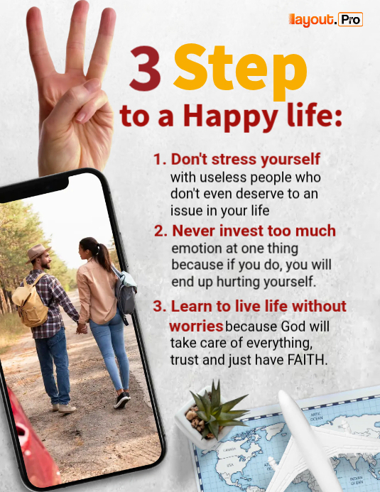 Life Quotes Poster Template | PosterMyWall