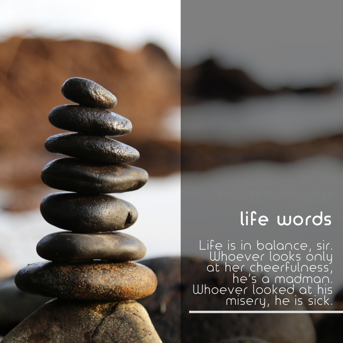 Life Words Template PosterMyWall