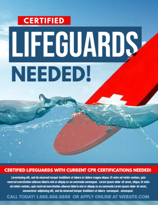 Lifeguard Template PosterMyWall