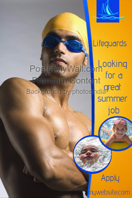 Lifeguard Job Posting Example This Design Template is not available | PosterMyWall