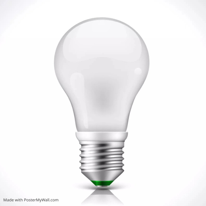Bulb Design Background Light bulb design background Template | PosterMyWall