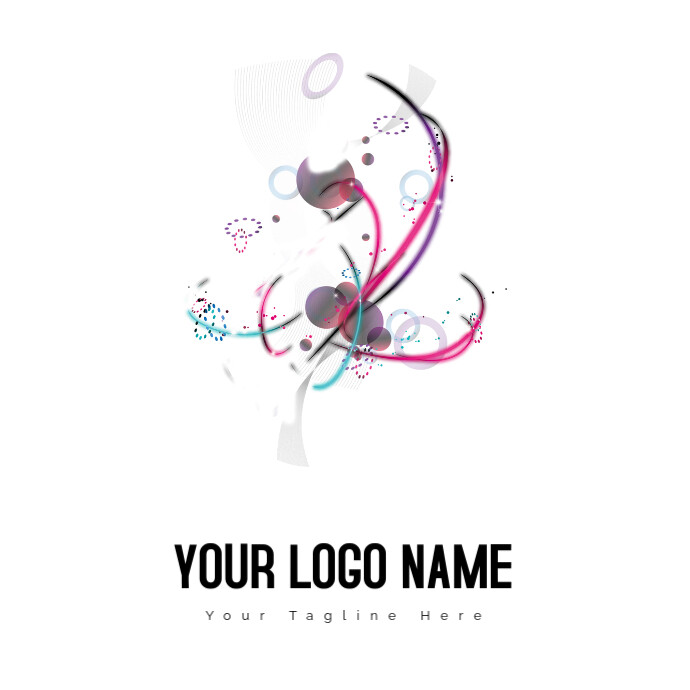 Light Color  Computer File Logo template