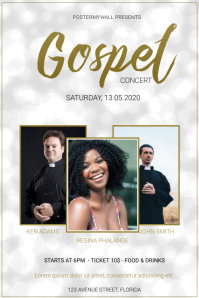 gospel flyer template free barca fontanacountryinn com gospel flyer template free