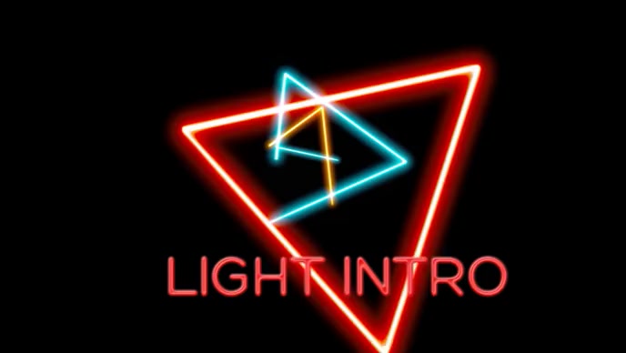 Lighting Intro LIGHT INTRO Template | PosterMyWall
