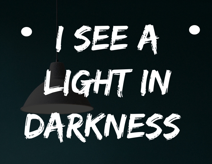 Light quotes Flyer (US Letter) template