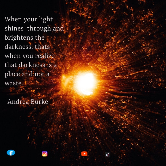 Light Shining Through The Darkness Template PosterMyWall