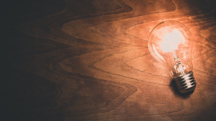 lightbulb zoom background Template | PosterMyWall