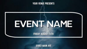 Lightning Affichage numérique (16:9) template