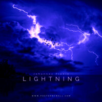 Lightning Strike Bolt Album CD Cover Music Template | PosterMyWall