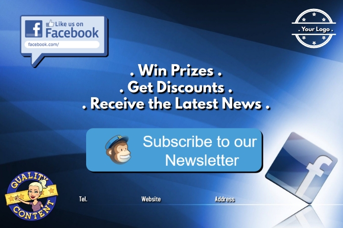 Like Us On Facebook Template PosterMyWall