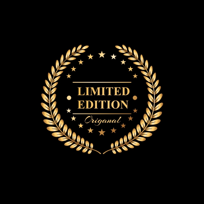 Limited Edition Logo Template | PosterMyWall