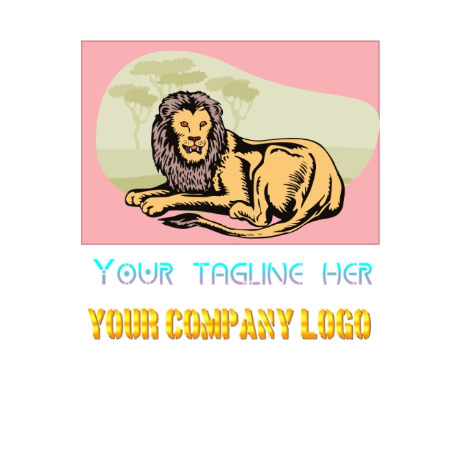 line logo โลโก้ template