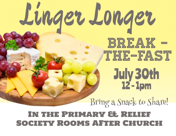 Linger Longer Template | PosterMyWall