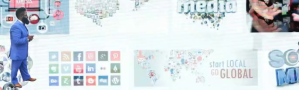 Linked In LinkedIn-baggrundsbillede template