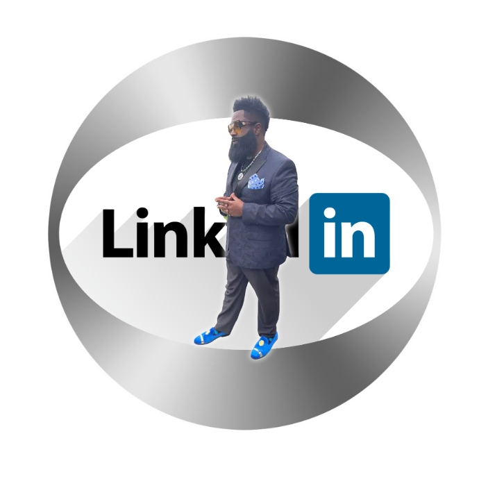 Linked In Profile Logo template