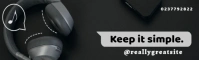 Linkedin banner template