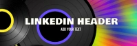 Linkedin social media Header template LinkedIn-banner