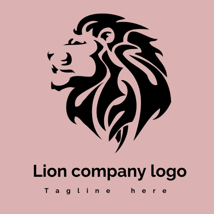 Modèle Lion company logo | PosterMyWall