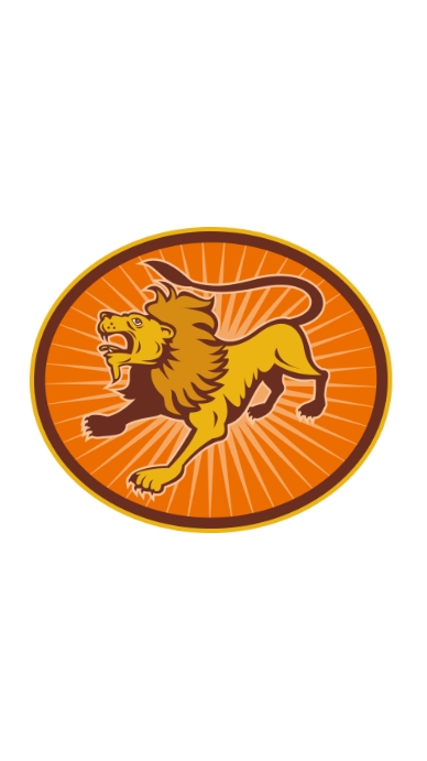 Lion História do Instagram template