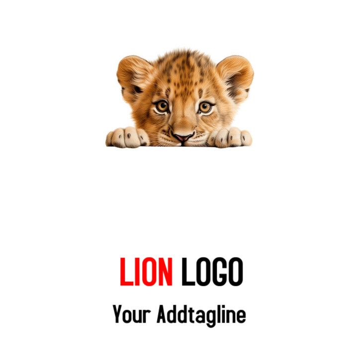 LION Logo template